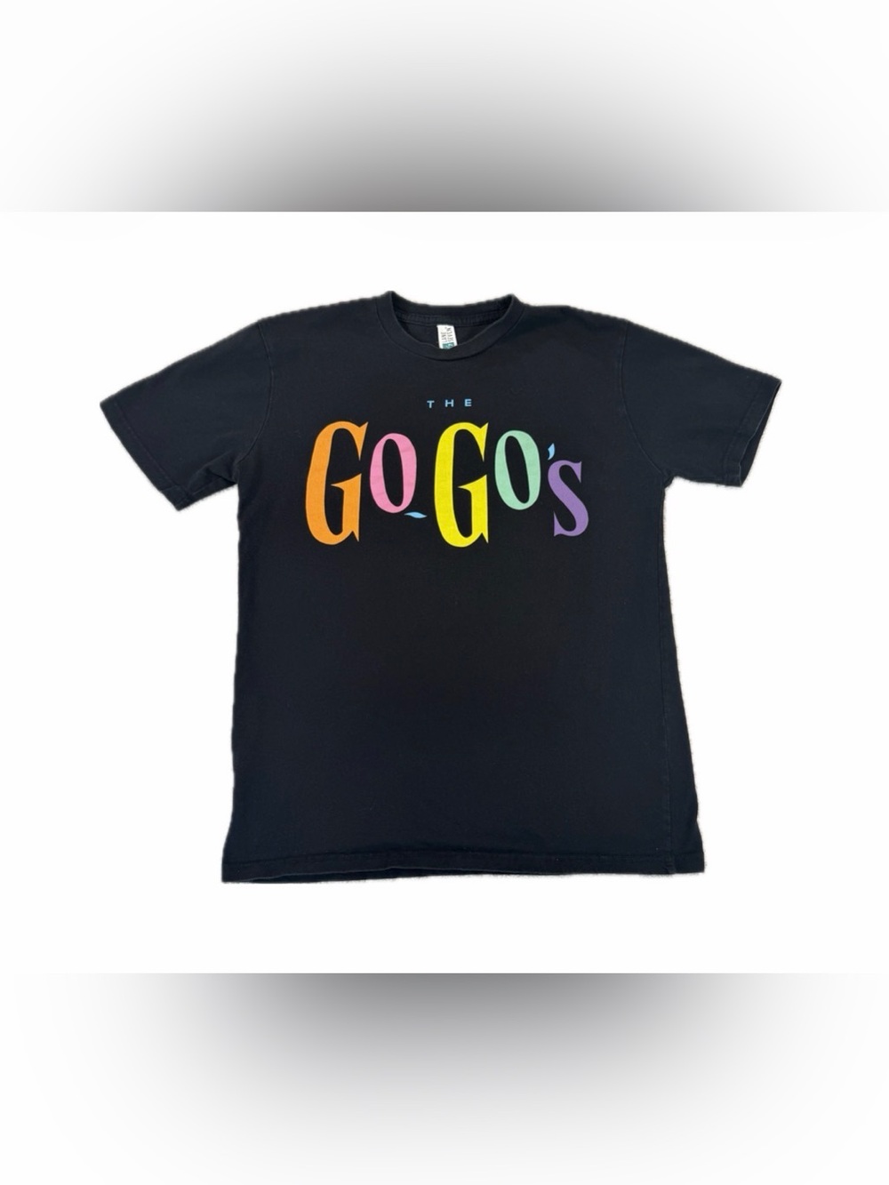 The Go-Go’s Band 2-Sided T-Shirt 2022 West Coast Tour Black Size Medium